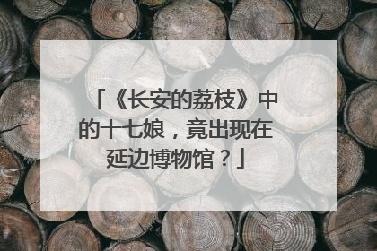 《长安的荔枝》中的十七娘，竟出现在延边博物馆？