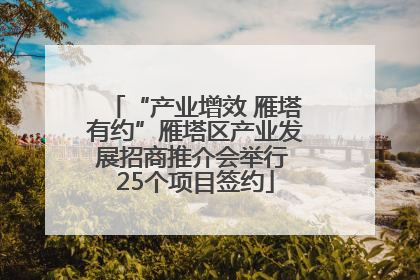 “产业增效 雁塔有约”雁塔区产业发展招商推介会举行 25个项目签约