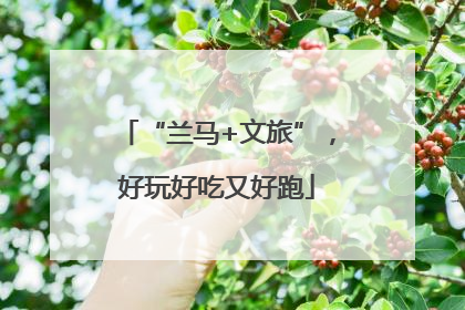 “兰马+文旅”，好玩好吃又好跑