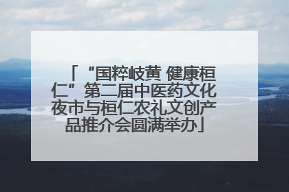 “国粹岐黄 健康桓仁”第二届中医药文化夜市与桓仁农礼文创产品推介会圆满举办