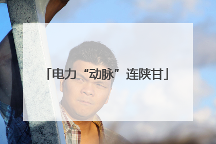 电力“动脉”连陕甘