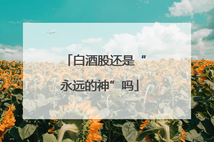 白酒股还是“永远的神”吗