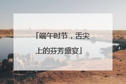 端午时节，舌尖上的芬芳盛宴