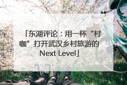 东湖评论：用一杯“村咖”打开武汉乡村旅游的Next Level