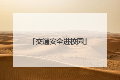 交通安全进校园