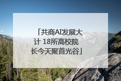 共商AI发展大计 18所高校院长今天聚首光谷