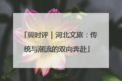 冀时评｜河北文旅：传统与潮流的双向奔赴