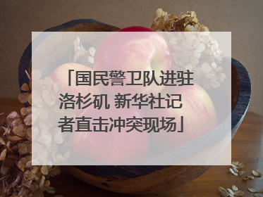 国民警卫队进驻洛杉矶 新华社记者直击冲突现场