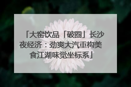 大窑饮品「破圈」长沙夜经济：劲爽大汽重构美食江湖味觉坐标系