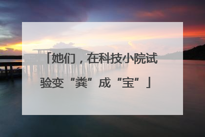 她们，在科技小院试验变“粪”成“宝”