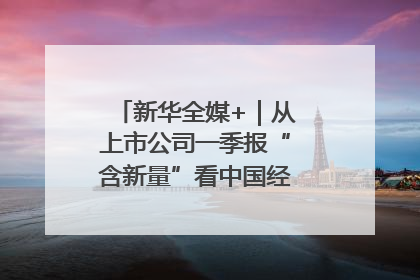 新华全媒+｜从上市公司一季报“含新量”看中国经济发展向“新”