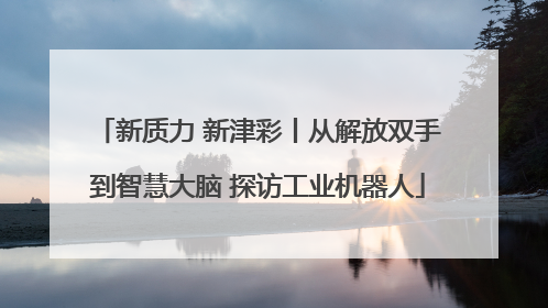 新质力 新津彩丨从解放双手到智慧大脑 探访工业机器人