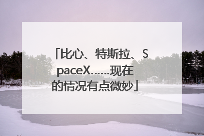 比心、特斯拉、SpaceX……现在的情况有点微妙