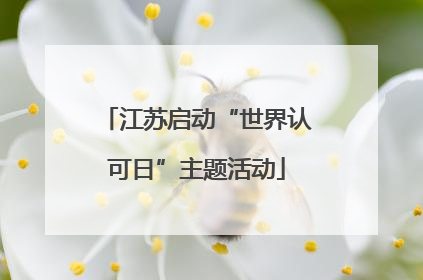 江苏启动“世界认可日”主题活动