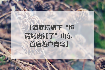 海底捞旗下“焰请烤肉铺子”山东首店落户青岛