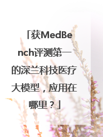 获MedBench评测第一的深兰科技医疗大模型，应用在哪里？
