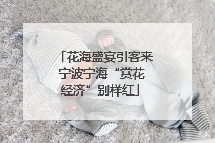 花海盛宴引客来 宁波宁海“赏花经济”别样红