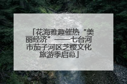 花海雅趣催热“美丽经济”——七台河市茄子河区芝樱文化旅游季启幕
