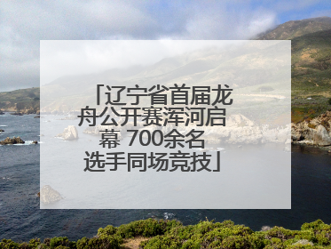 辽宁省首届龙舟公开赛浑河启幕 700余名选手同场竞技