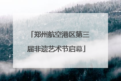 郑州航空港区第三届非遗艺术节启幕