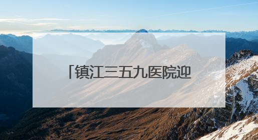 镇江三五九医院迎专家挂职，带来的不仅是技术更是理念