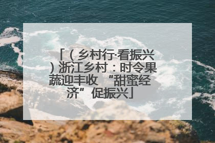 （乡村行·看振兴）浙江乡村：时令果蔬迎丰收 “甜蜜经济”促振兴