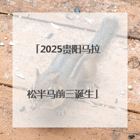 2025贵阳马拉松半马前三诞生