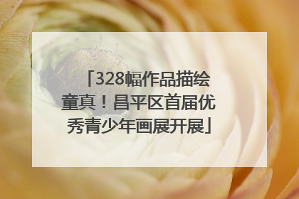 328幅作品描绘童真！昌平区首届优秀青少年画展开展
