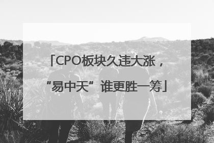 CPO板块久违大涨，“易中天”谁更胜一筹